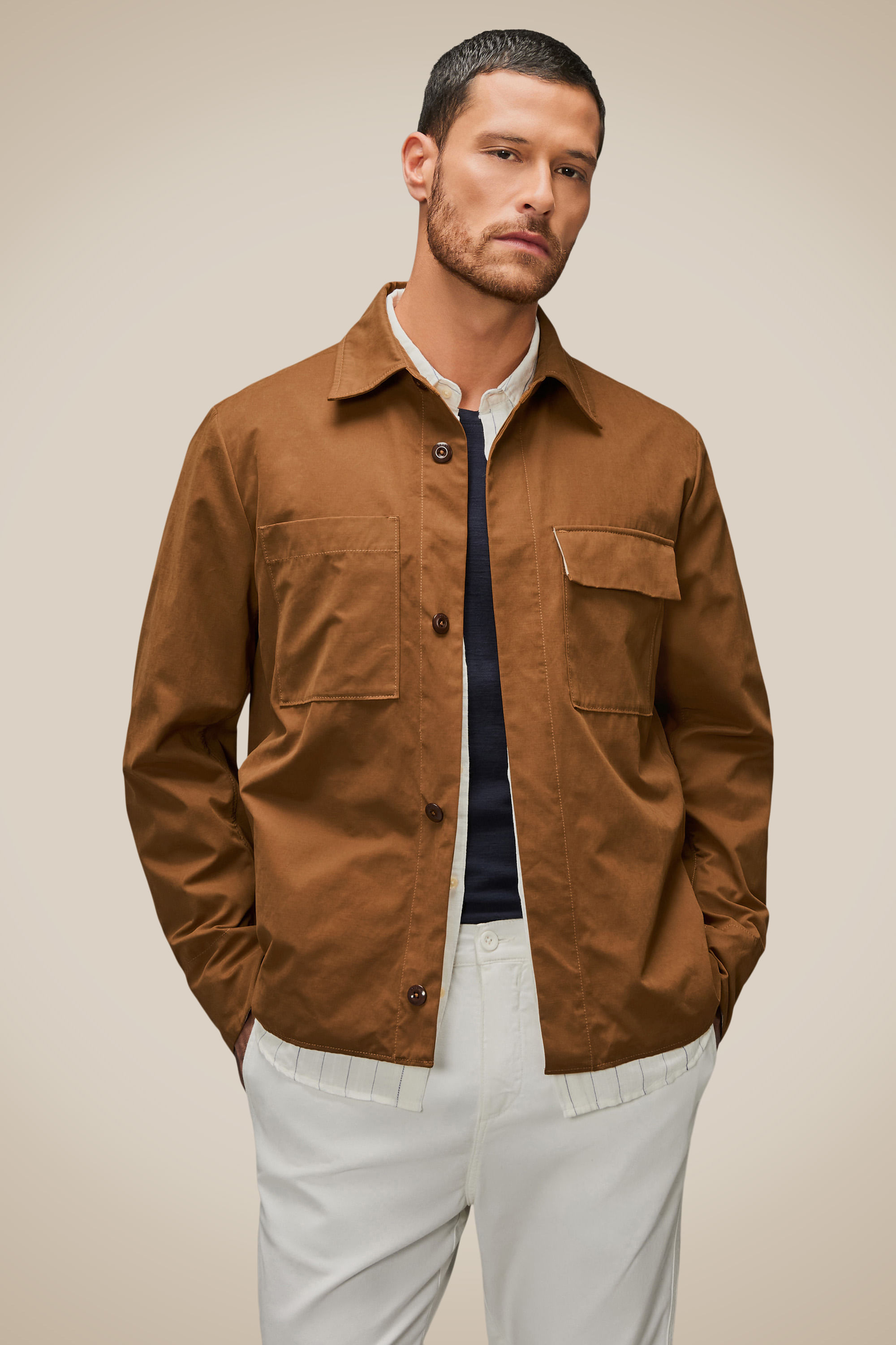 Jaqueta Overshirt Touch | Moda Masculina Reserva