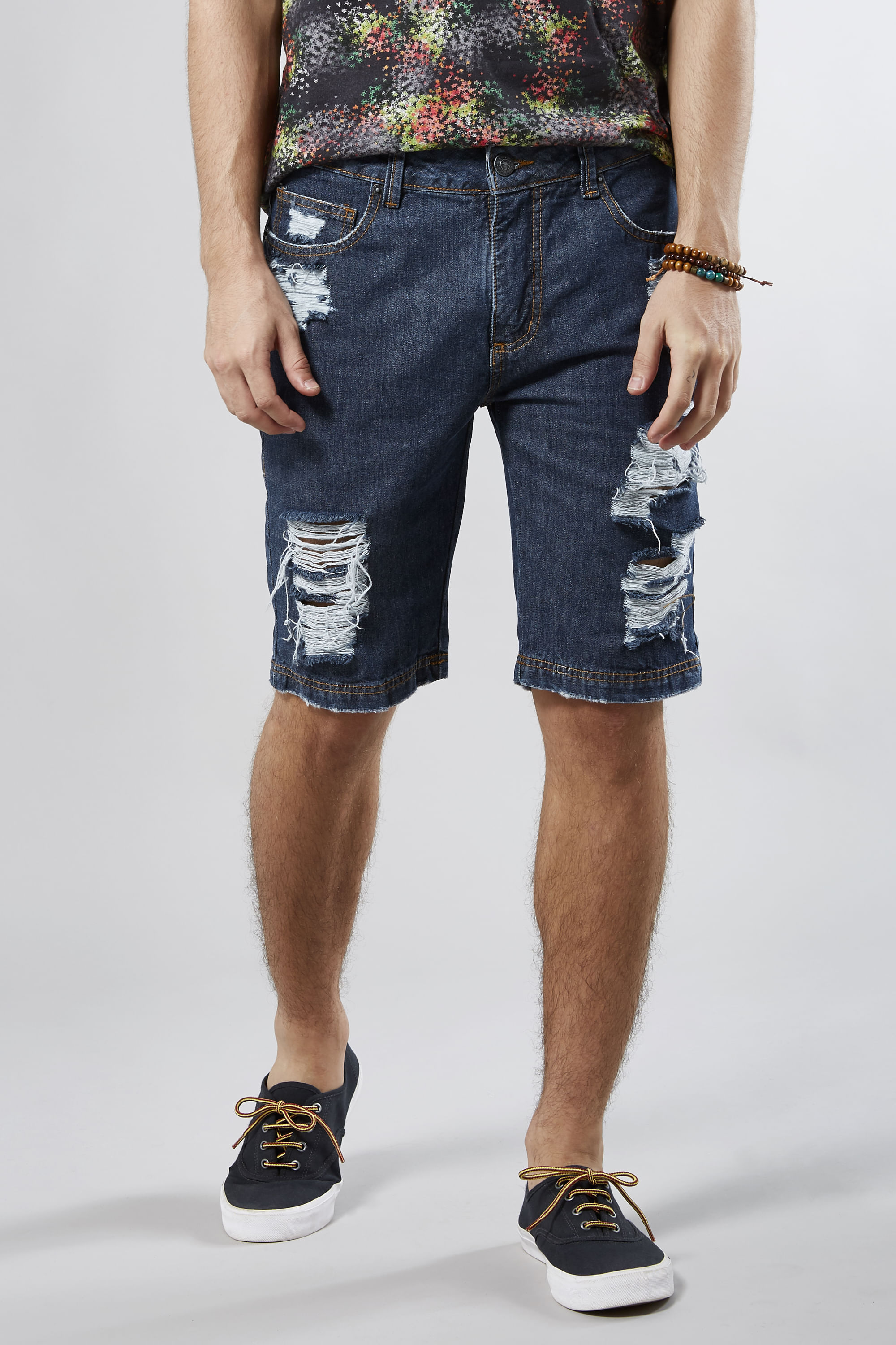 Bermuda jeans masculina sales reserva