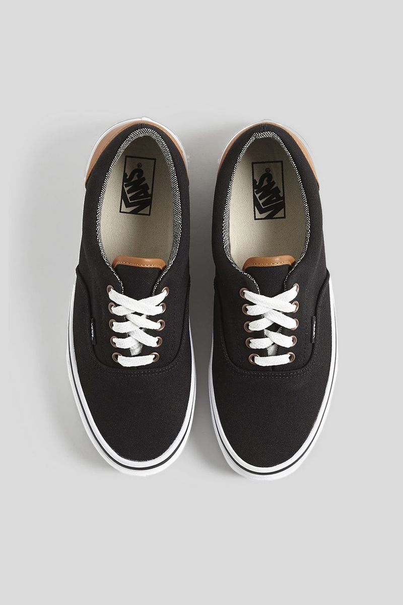 Vans era outlet black tweed