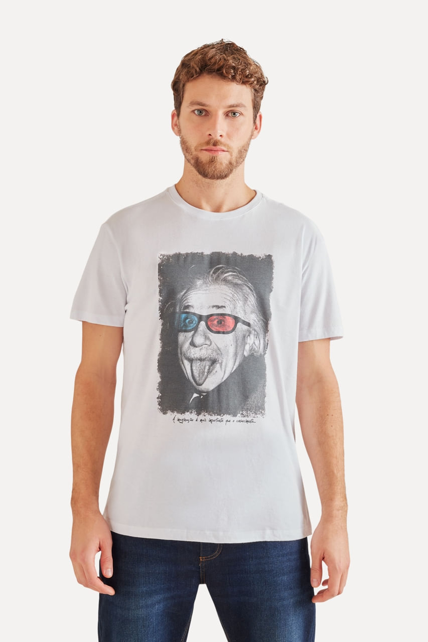 Camiseta Einstein Moda Masculina Reserva