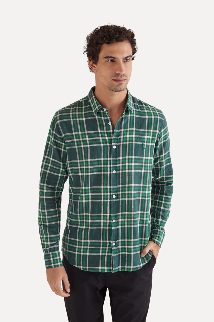 CAMISA CAROL XADREZ Verde