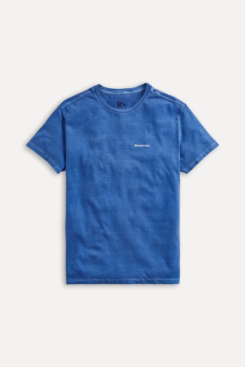 Camiseta Masculina Estampado Rexpeita Azul Escuro, Camiseta Masculina  Rexpeita Usado 67752284