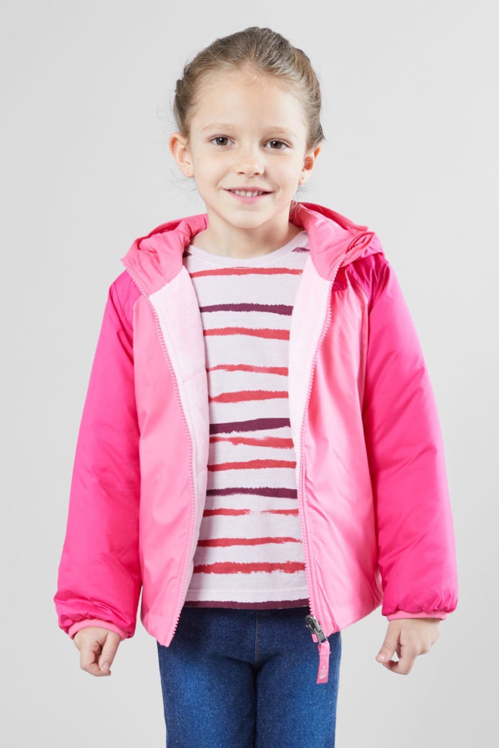 Jaqueta North Face - Dupla Face, Roupa Infantil para Menina The North Face  Usado 95183066