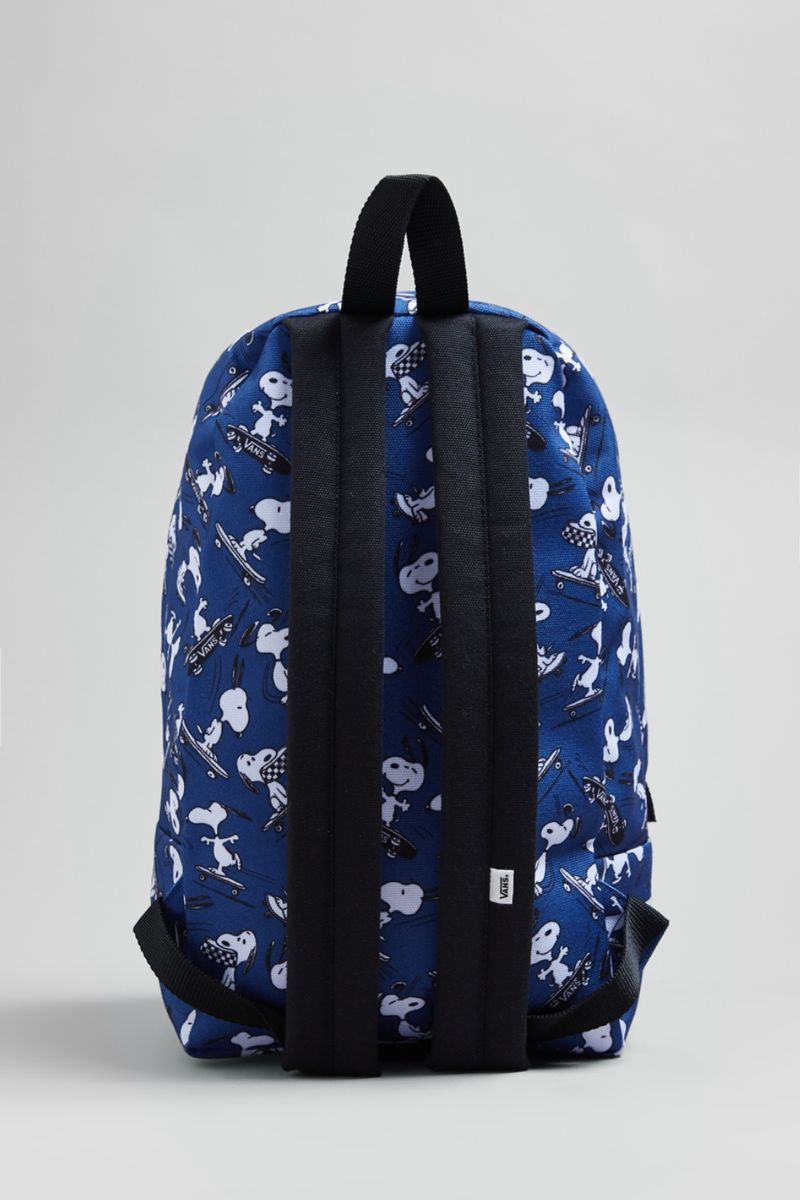 Vans snoopy best sale azul