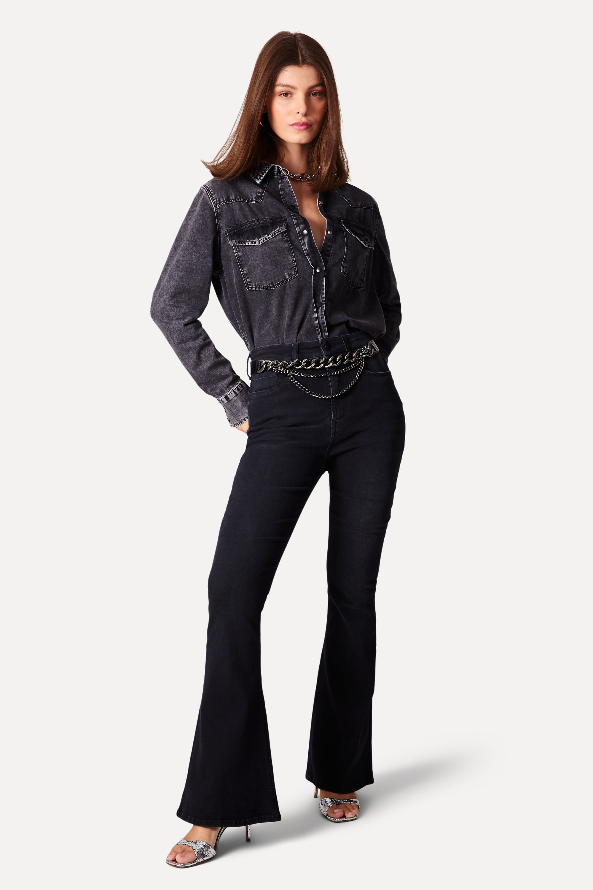 Etica Nina High Waist good Flare Jeans