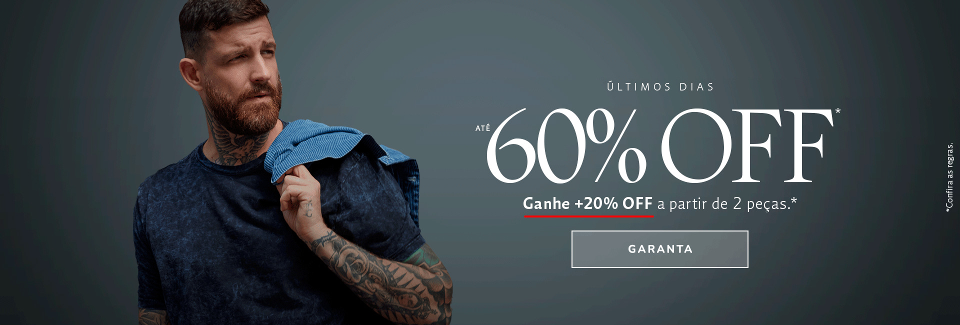 Ofertas até 60%OFF