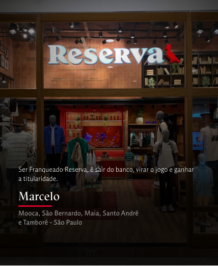 Reserva loja de sales roupas