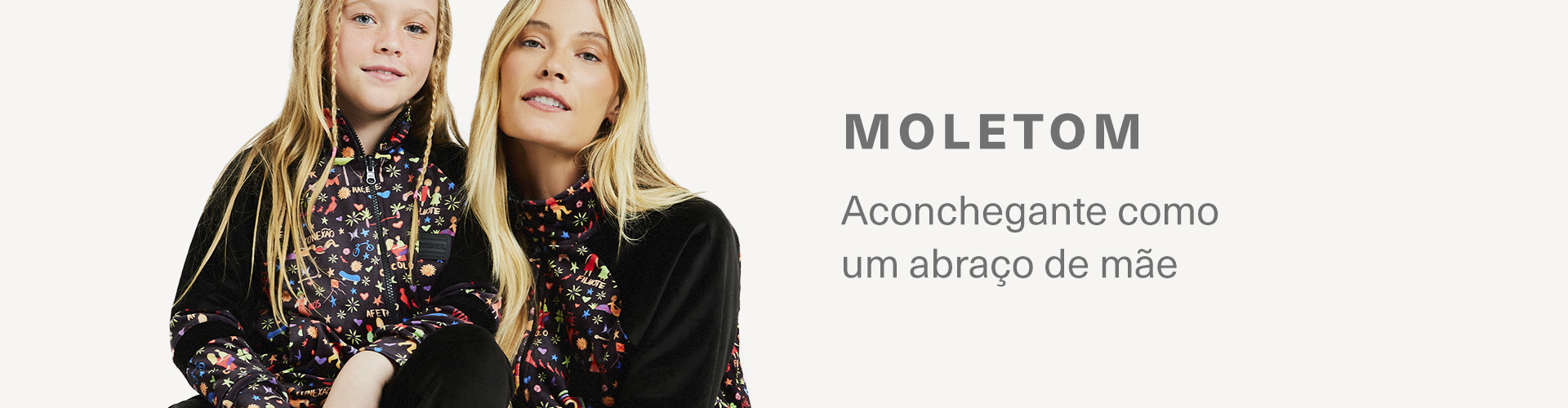 Moletom mães e filhos 