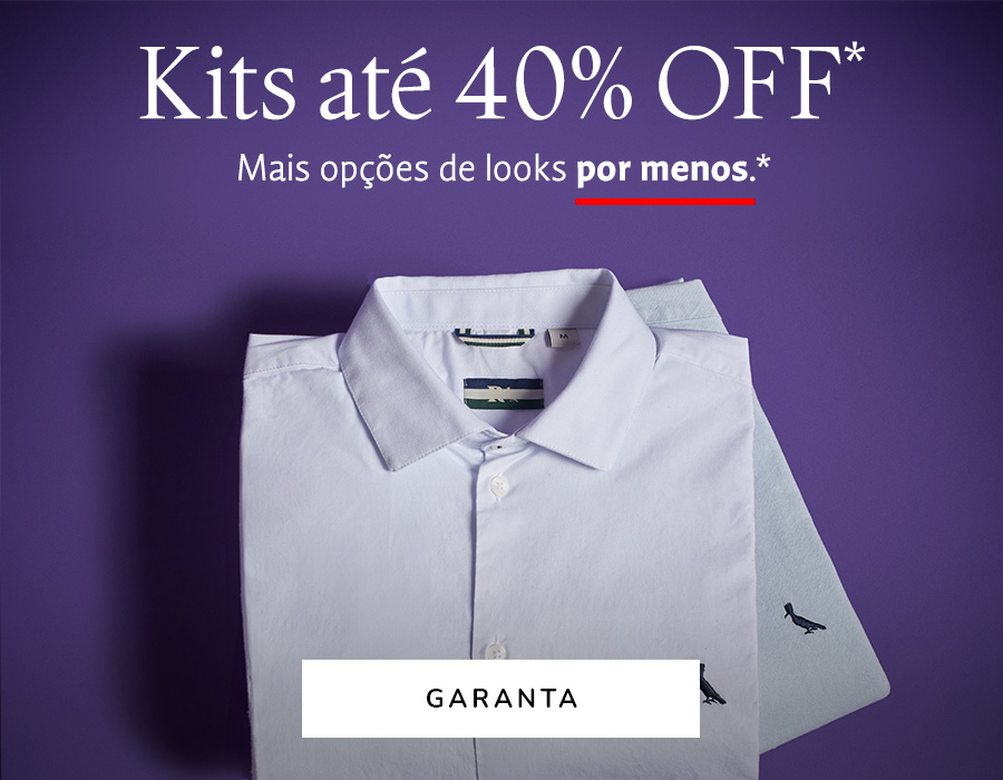 Big Friday Reserva - Kits até 40%OFF